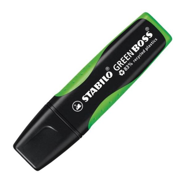 Zvýrazňovač STABILO GREEN BOSS zelený 