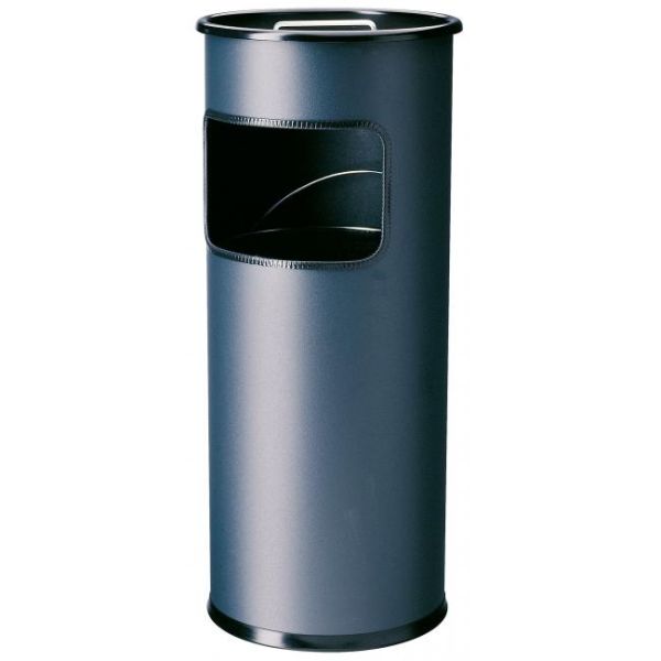 Kôš s vyberateľným zinkovým popolníkom 17 ℓ antracitový 