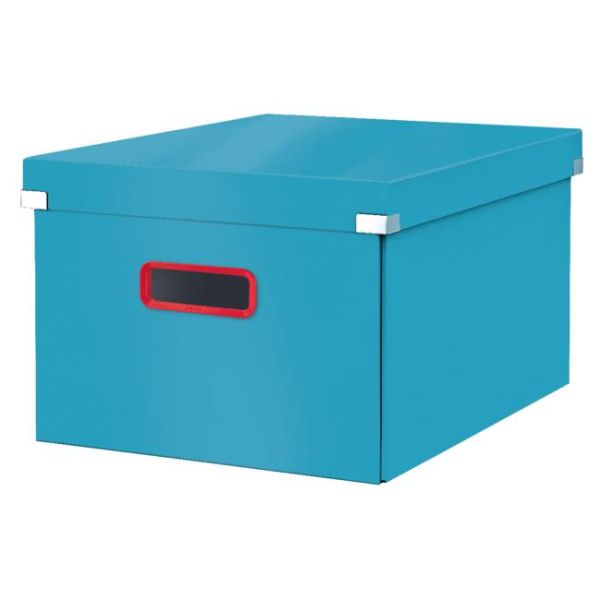 Stredná krabica Click & Store A4 Leitz Cosy kľudná modrá 