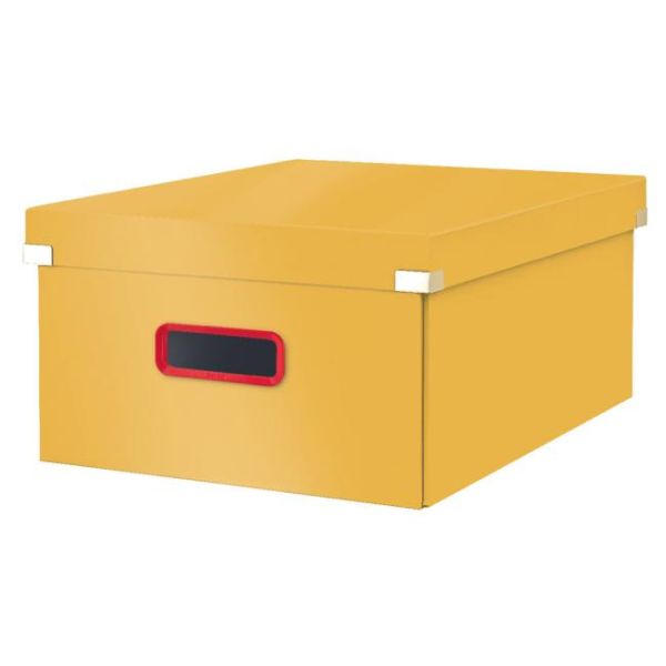 Veľká krabica Click & Store A3 Leitz Cosy teplá žltá 