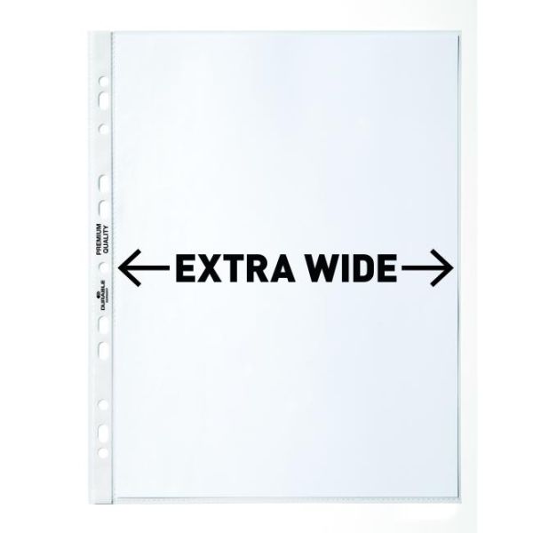 Euroobal DURABLE A4 maxi extra široký lesklý 90mic 50ks 