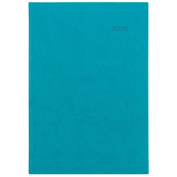 Diár Viva denný A5 14,8 x 21 cm tyrkysový 2026 