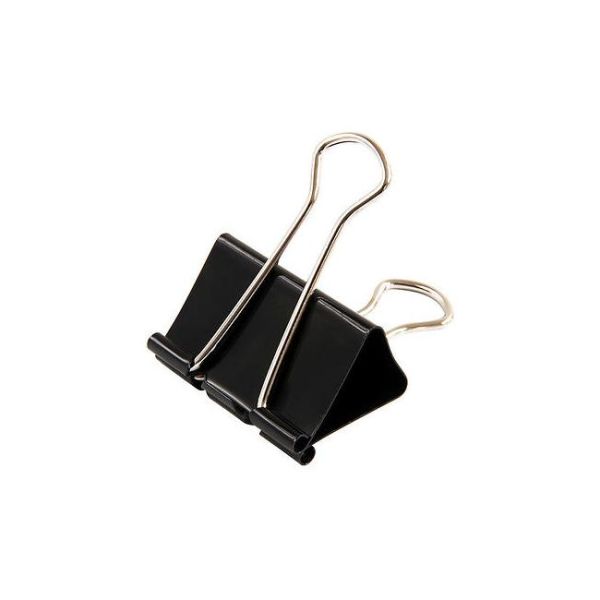 Klipy na dokumenty Office Products 51mm čierne 