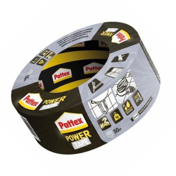 Pattex Power Tape 50m strieborná 