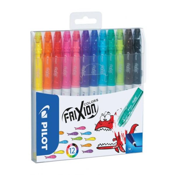 Sada popisovačov PILOT Frixion Colors 12ks