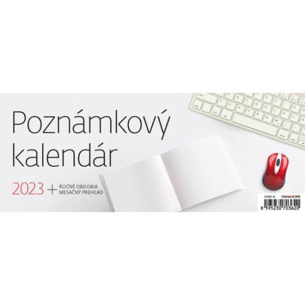 Stolový kalendár poznámkový 2024