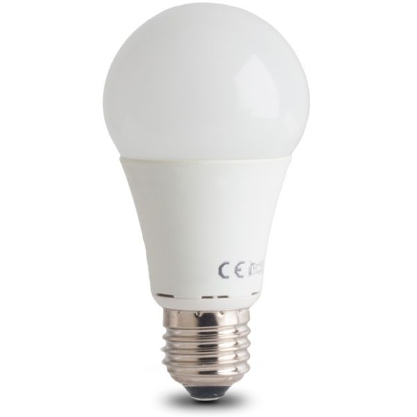 LED žiarovka E27, RGB 3W + WW 7W, 230V, 3000K, biela teplá
