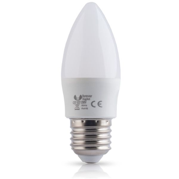 LED žiarovka E27, 7W, 230V, 3000K, biela teplá