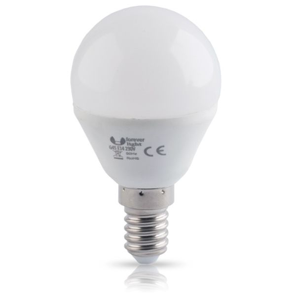 LED žiarovka E14, 7W, 230V, 3000K, biela teplá