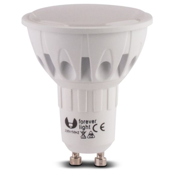 LED žiarovka GU10, 2W, 230V, 3000K, biela teplá