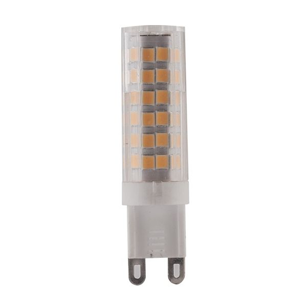 LED žiarovka G9, 6W, 230V, 3000K, biela teplá