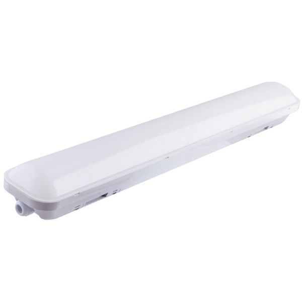 Hydroizolačná LED lampa 18W, 4000K, biela neutrálna