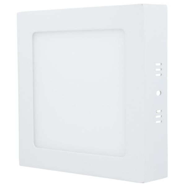 LED stropné svietidlo 12W, 3000K, biela teplá, štvorcové