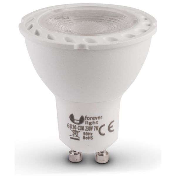 LED žiarovka GU10, 7W, 230V, 4000K, biela neutrálna