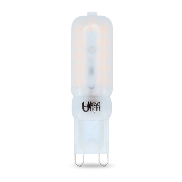 LED žiarovka G9, 5W, 230V, biela studená mliečna