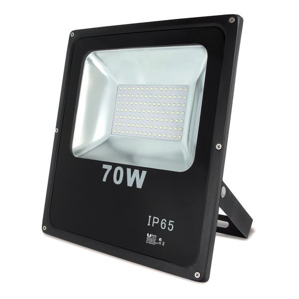 LED reflektor 70W, 6000K, biela studená