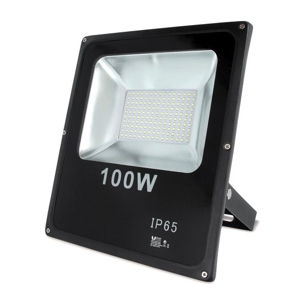 LED reflektor 100W, 6000K, biela studená