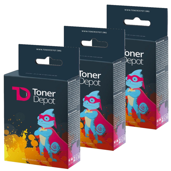 Atramentová kazeta Canon CLI-571 XL CMY, 3-pack, multipack, prémium