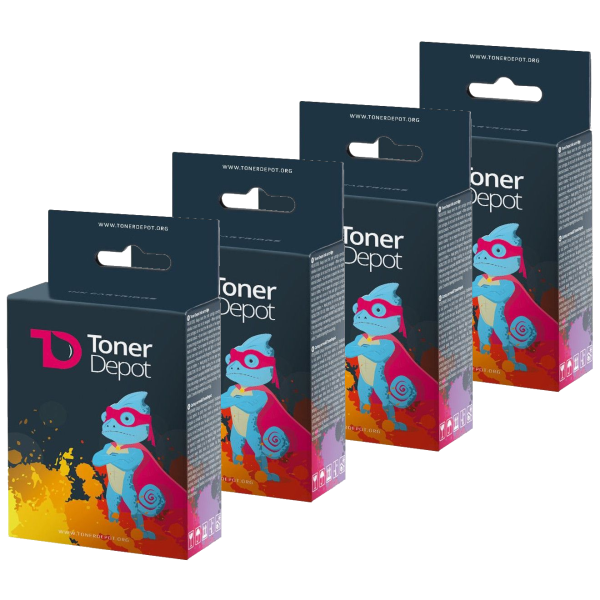 Atramentová kazeta Canon CLI-571 XL CMYK, 4-pack, multipack, prémium