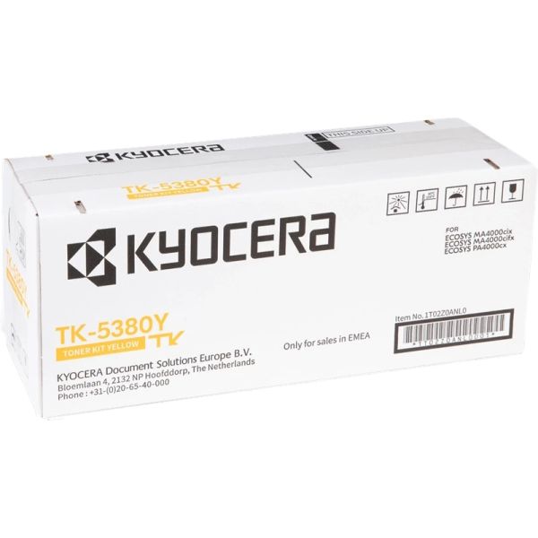 Toner Kyocera TK-5380Y, TK5380Y, 1T02Z0ANL0, žltá (yellow), originál