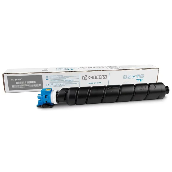 Toner Kyocera TK-8555C, TK8555C, 1T02XCCNL0, azúrová (cyan), originál