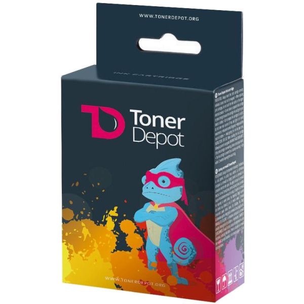 Atramentová kazeta HP 937e, 4S6W7NE, TonerDepot, purpurová (magenta), prémium