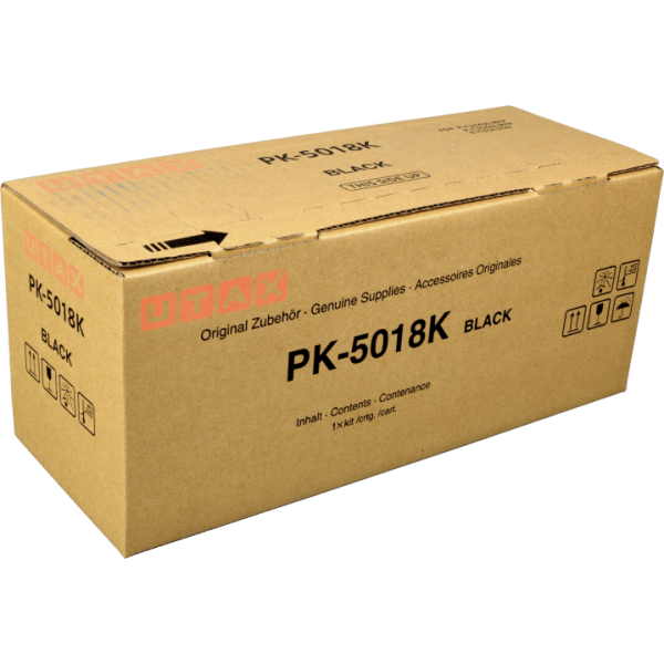 Toner Utax PK-5018K, 1T02TW0UT0, čierna (black), originál