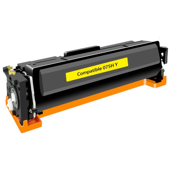 Toner Canon 075H Y, CRG-075H Y, 6366C002, žltá (yellow), alternatívny
