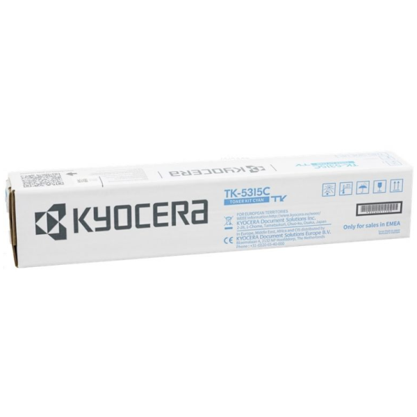 Toner Kyocera TK-5315C, TK5315C, 1T02WHCNL0, azúrová (cyan), originál