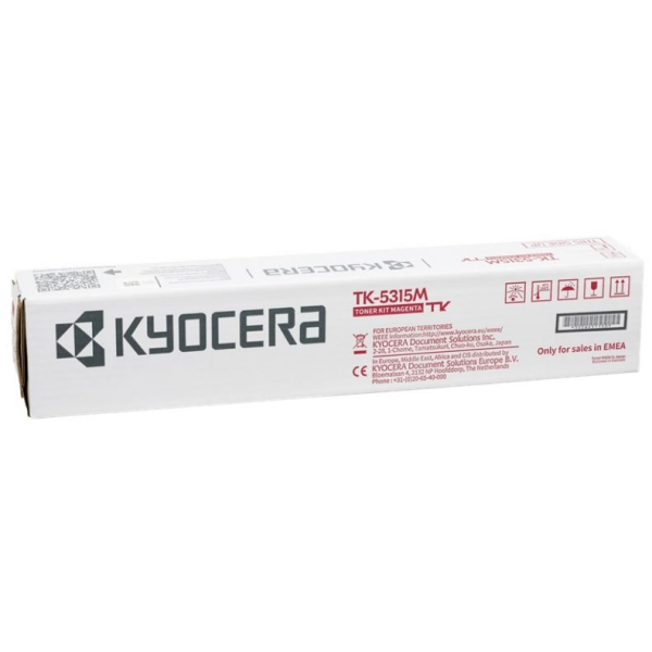 Toner Kyocera TK-5315M, TK5315M, 1T02WHBNL0, purpurová (magenta), originál