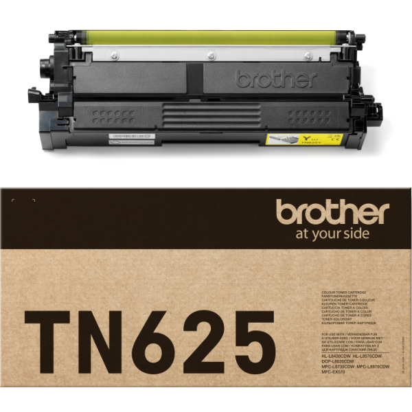 Toner Brother TN-625Y, TN625Y, žltá (yellow), originál