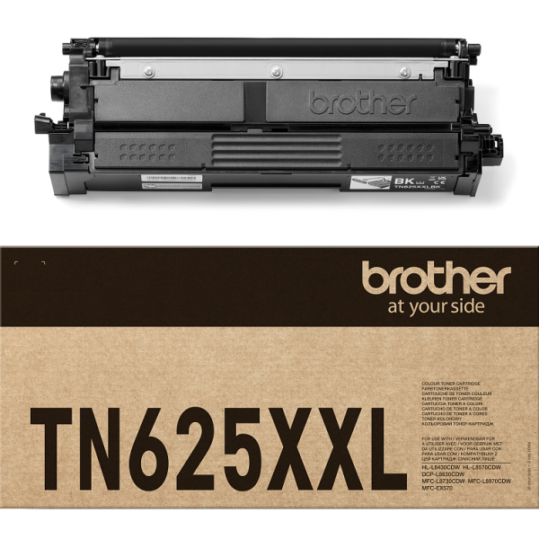 Toner Brother TN-625XXLBK, TN625XXLBK, čierna (black), originál