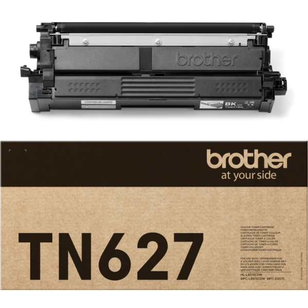 Toner Brother TN-627BK, TN627BK, čierna (black), originál
