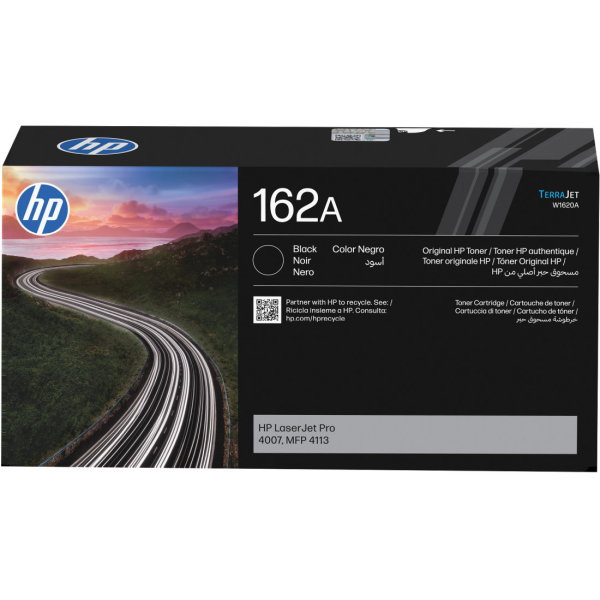 Toner HP 162A, W1620A, čierna (black), originál