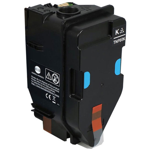 Toner Konica Minolta TNP80K, AAJW152, čierna (black), alternatívny