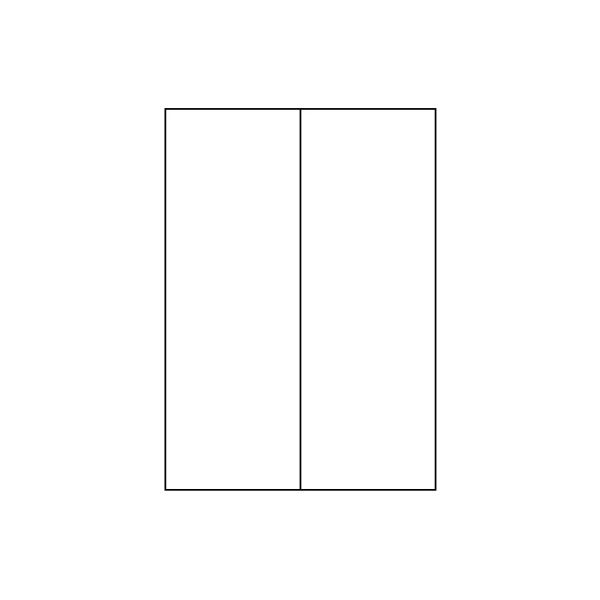 Samolepiace etikety 105,0 x 297,0