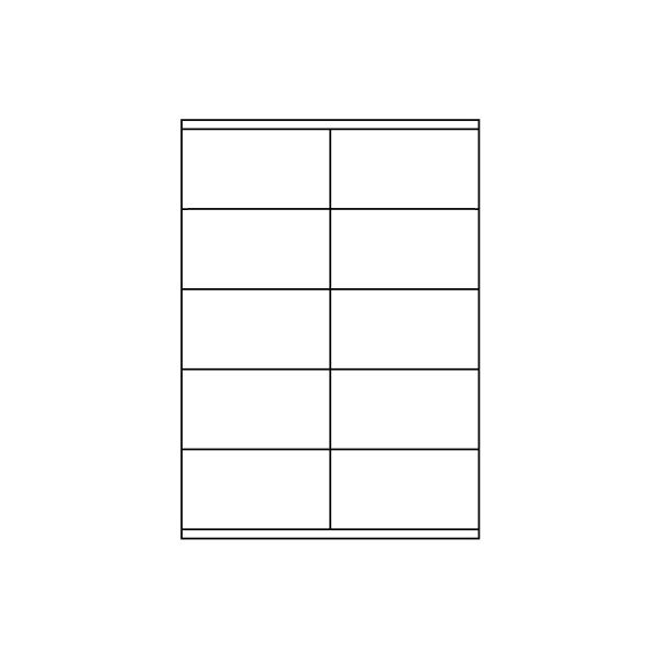 Samolepiace etikety 105,0 x 57,0