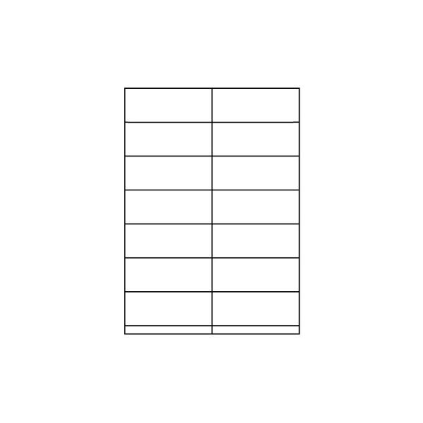 Samolepiace etikety 105,0 x 41,0