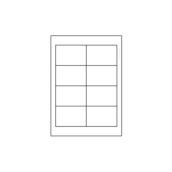 Samolepiace etikety 90,0 x 60,0