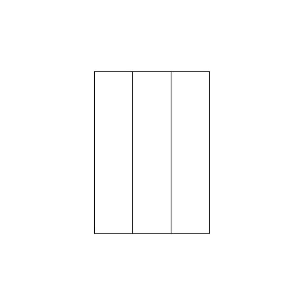 Samolepiace etikety 70,0 x 297,0