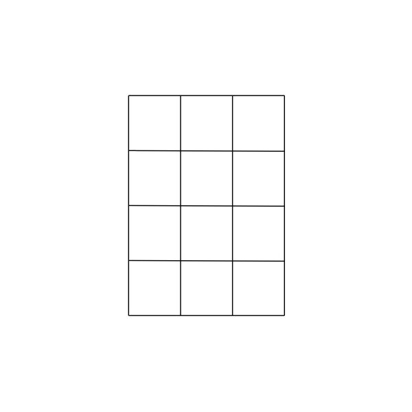 Samolepiace etikety 70,0 x 74,0