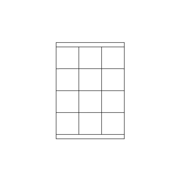 Samolepiace etikety 70,0 x 67,7