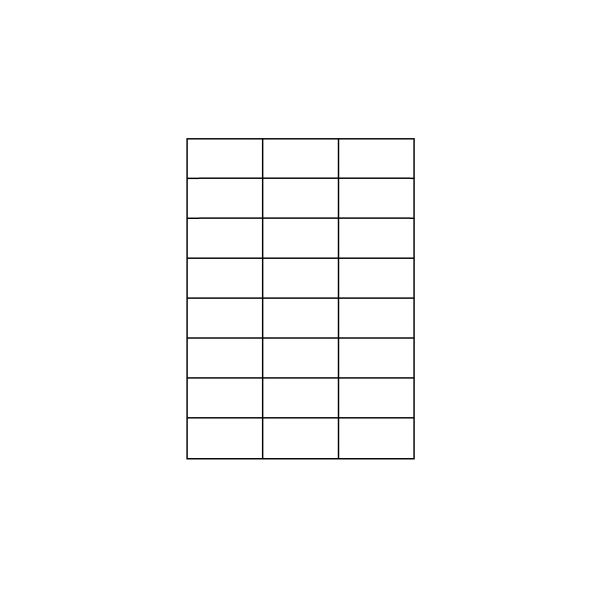 Samolepiace etikety 70,0 x 37,0