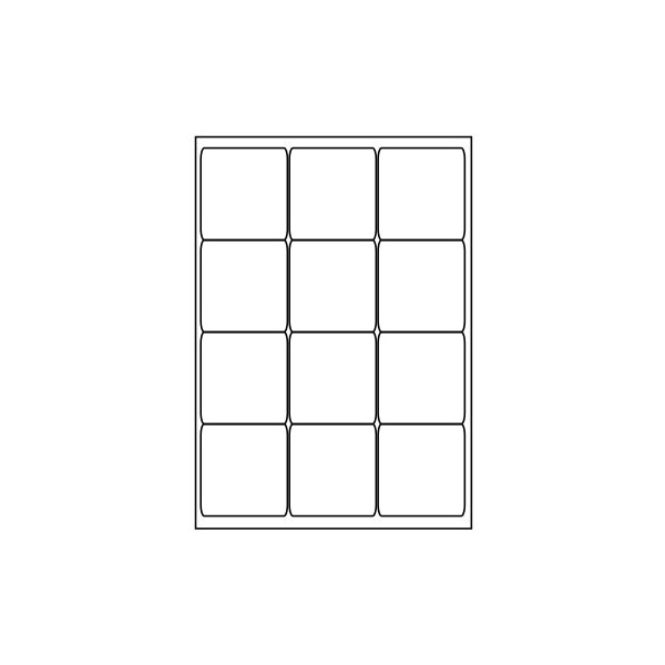 Samolepiace etikety 66,0 x 70,0