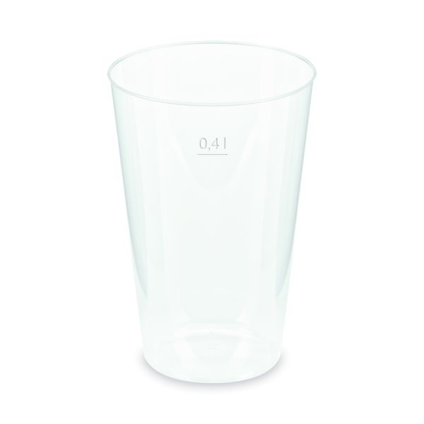 Pohár vratný (PP) opakovane použiteľný Ø86mm 0,4L [50 ks]