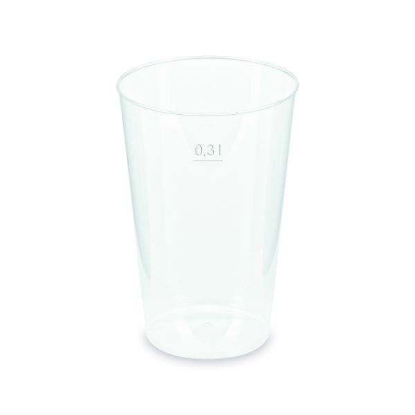 Pohár vratný (PP) opakovane použiteľný extra-silný Ø80mm 0,3L [15 ks]