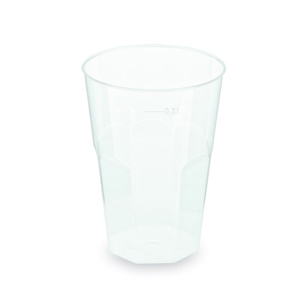 Pohár vratný (PP) opakovane použiteľný extra-silný Koktejl Ø81mm 0,3L [15 ks]