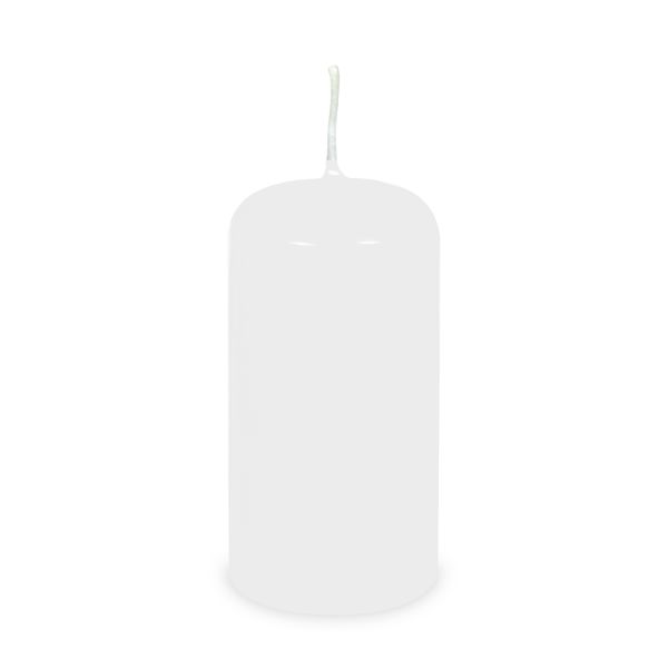 Sviečka valcová biela Ø60 x 120 mm 30h. [1 ks]