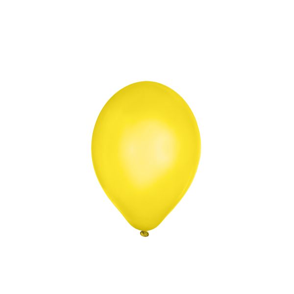 Nafukovací balónik žltý Ø25cm `M` [10 ks]