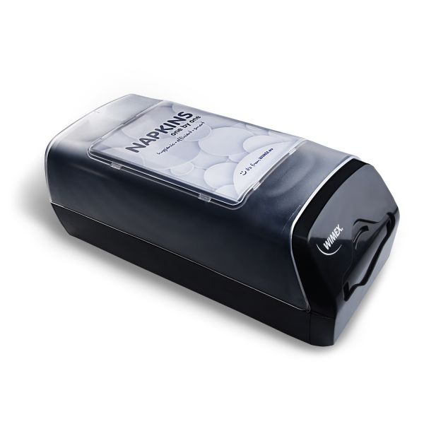 Pultový zásobník obrúskov (ABS) čierny [1 ks]